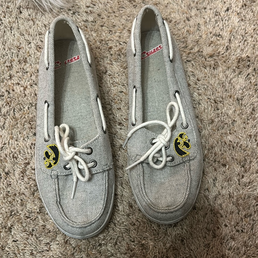 Iowa Hawkeye Slip on canvas shoes